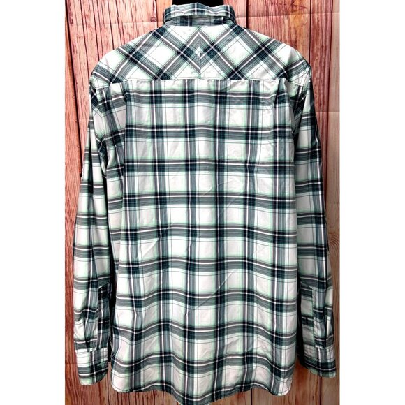 Under Armour Mens Loose Fit Check Long Sleeve Fishing Shirt XL - Picture 2 of 5